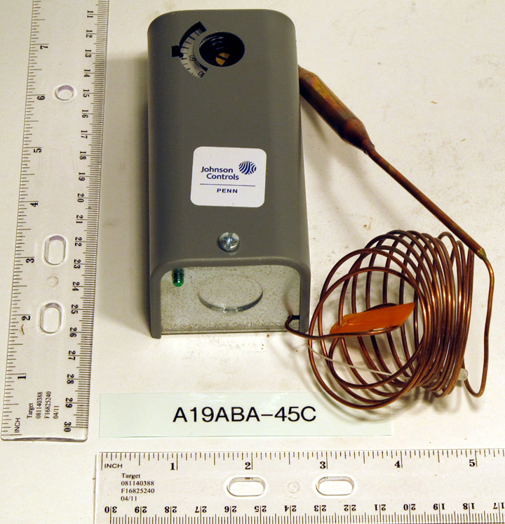 Johnson Controls A19ABA-45C Remote Bulb Temperature Control