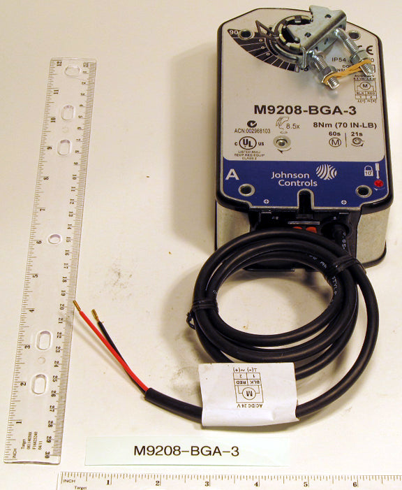 Johnson Controls M9208-BGA-3 Electric Actuator