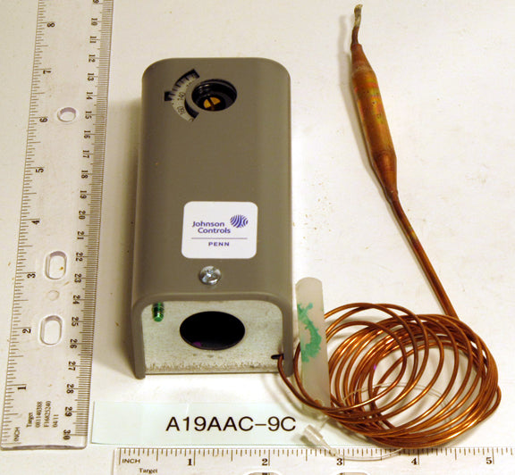 Johnson Controls A19AAC-9C Electromechanical Temperature Control