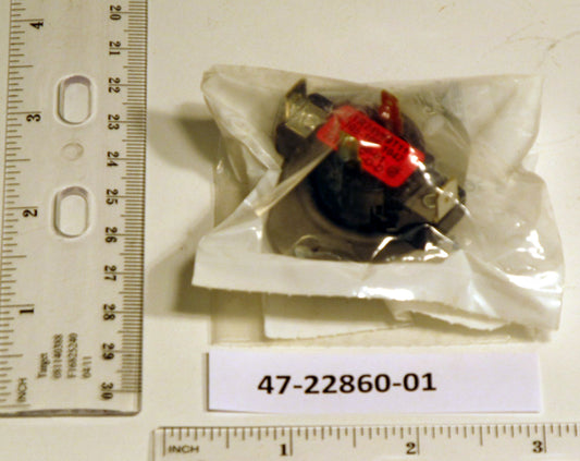 Rheem Furnace Parts 47-22860-01 Temperature Control Limit Switch