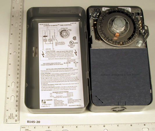 Robertshaw 8145-20 Refrigerator Defrost Timer