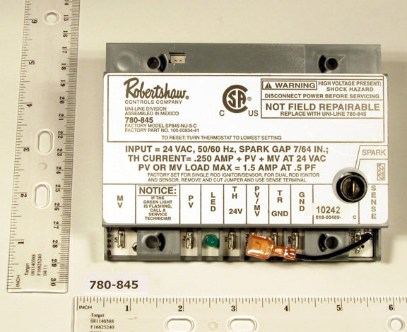 Robertshaw 780-845 Ignition Control Module