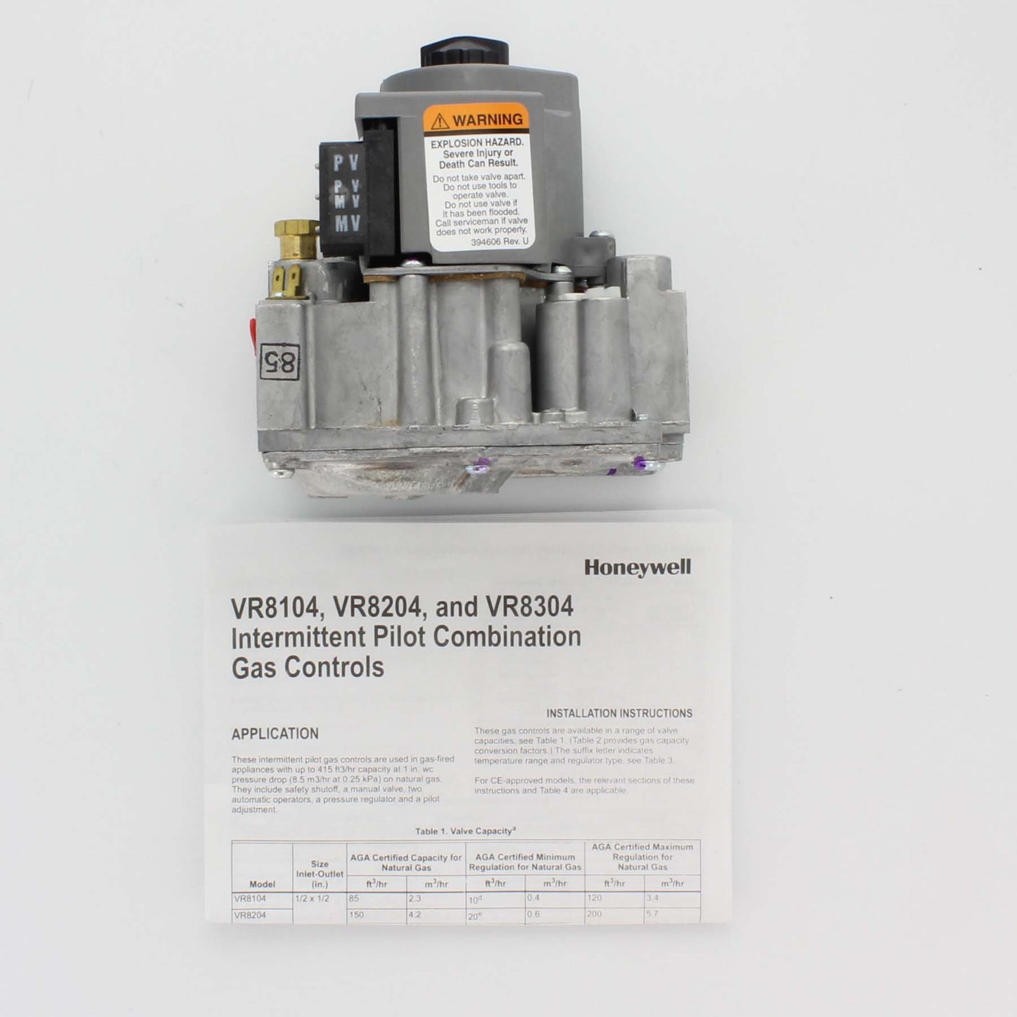 Reznor 170609 Unit Heater Gas Valve