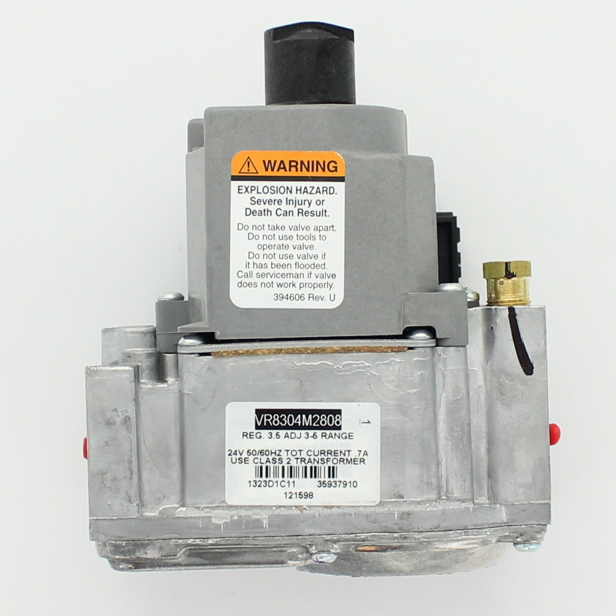 Reznor 121598 Unit Heater Gas Valve