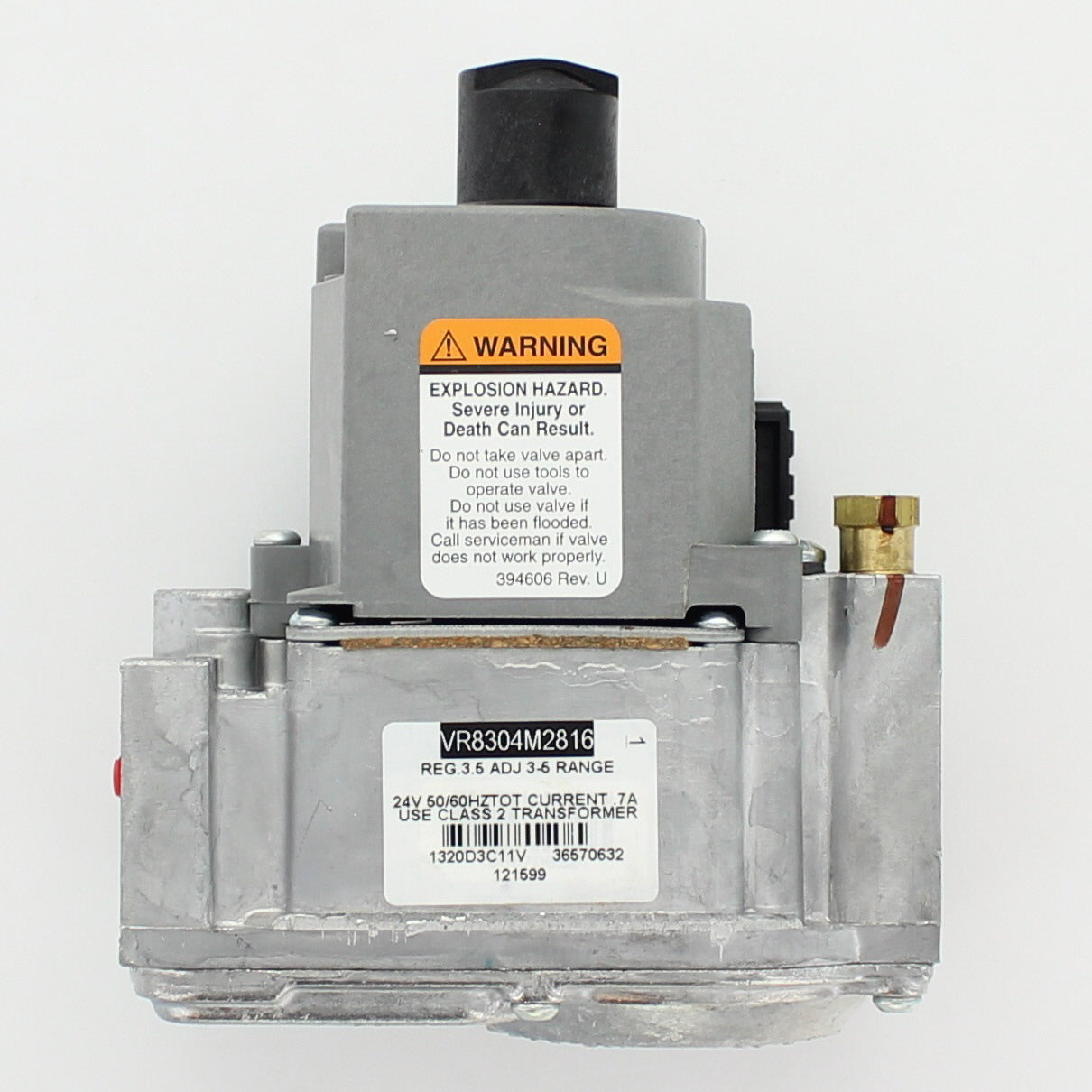 Reznor 121599 Unit Heater Gas Valve