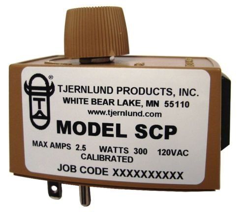 Tjernlund SCP Duct Booster Fan Speed Control