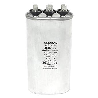 Rheem Furnace Parts 43-25135-20 Condensing Unit Dual Capacitor