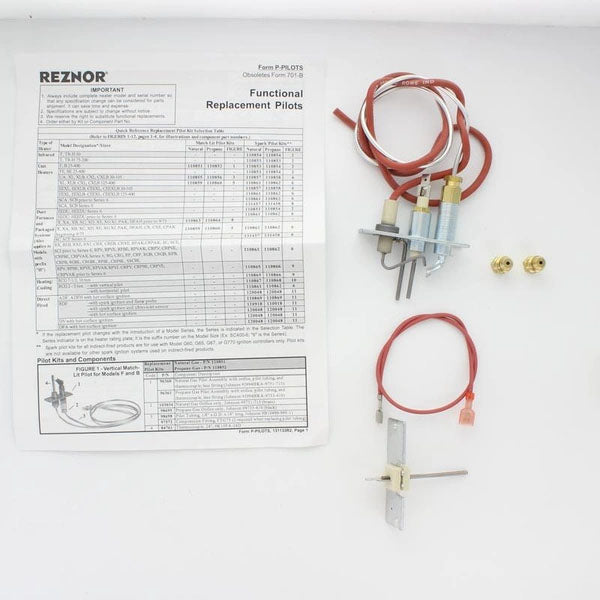 Reznor 131457 Duct Furnace Pilot Kit