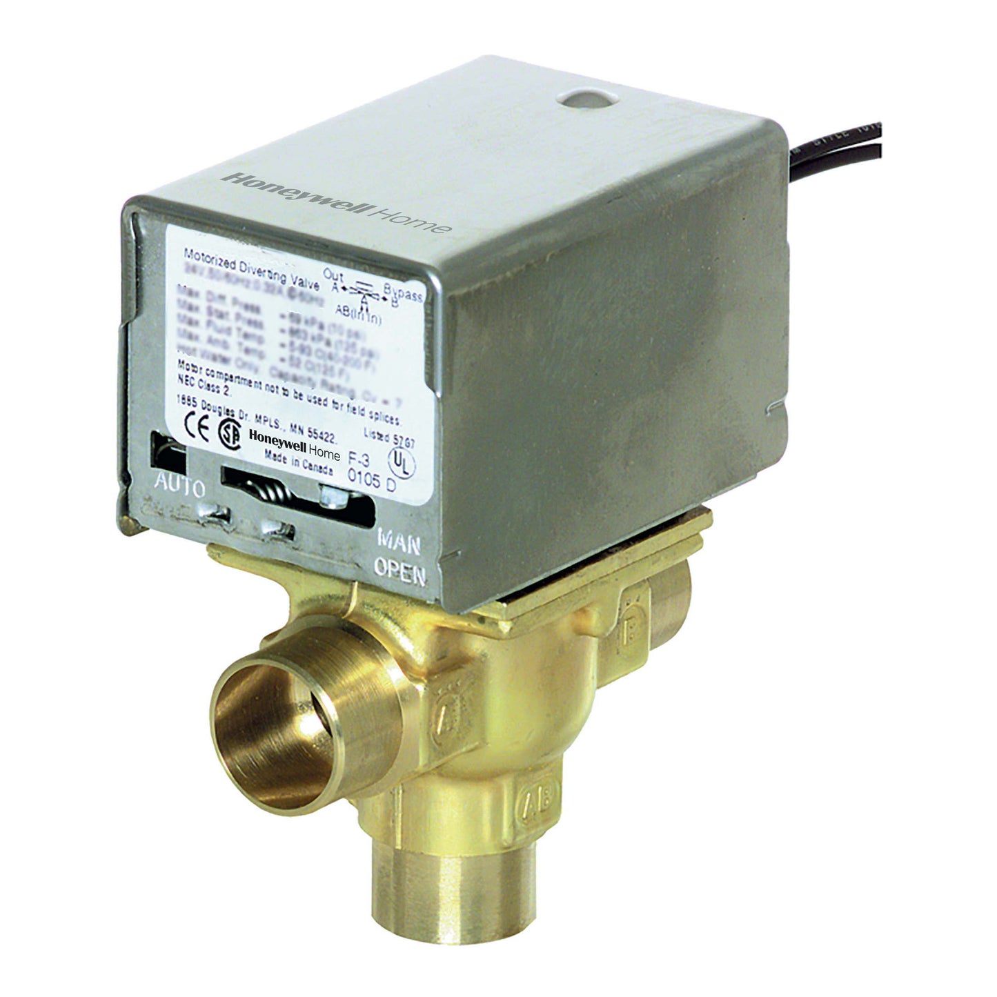 Resideo - Honeywell Home V8044E1011 Motorized Zone Valve