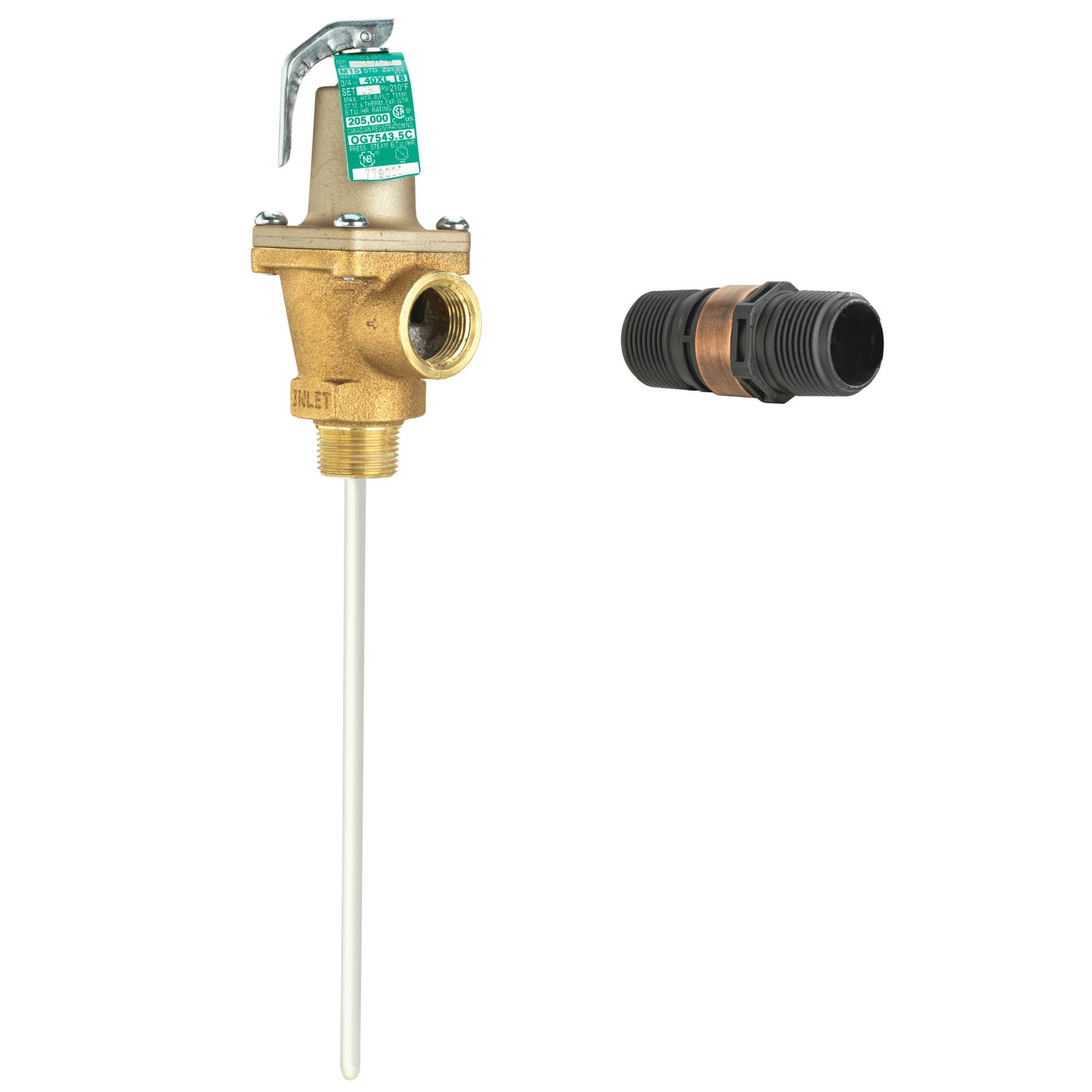 Watts 40XL-5-3/4 Temperature and Pressure Relief Valve