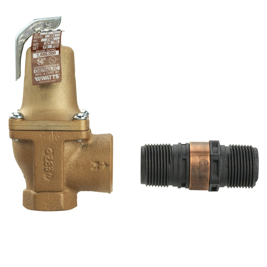 Watts 740-3/4-50 Boiler Pressure Relief Valve