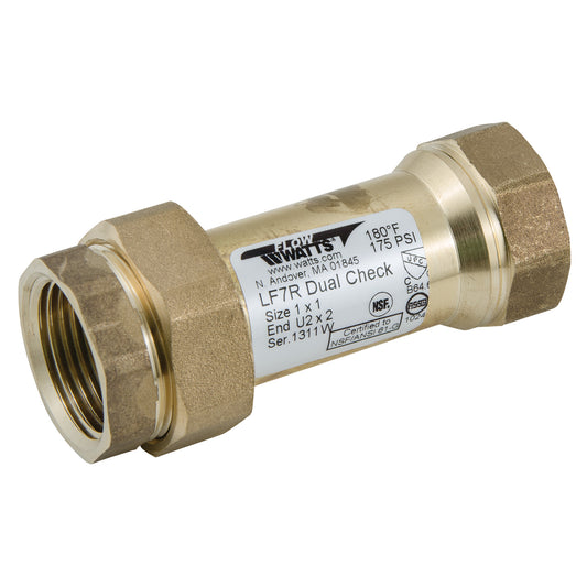 Watts LF7RU2-2 Dual Check Valve