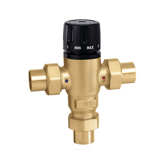 Caleffi 521509A Thermostatic and Pressure Balanced Mixing Valve
