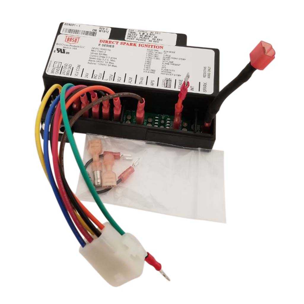 Baso Gas Products BGN891-1C Pulse Furnace Direct Spark Ignition Control