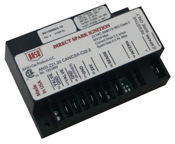 Baso Gas Products C161FJD-1C Direct Spark Ignition Control
