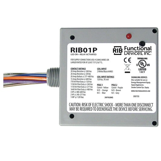 RIB Relays RIB01P Enclosed Power Control Relay