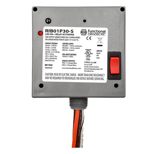 RIB Relays RIB01P30-S Enclosed Power Control Relay