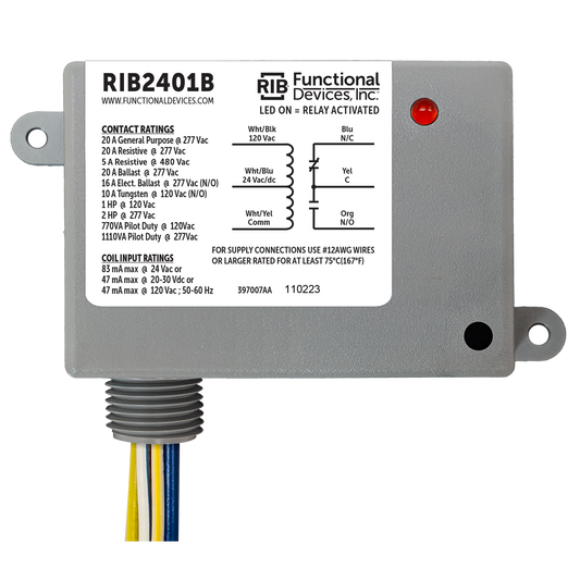 RIB Relays RIB2401B Enclosed Power Control Relay