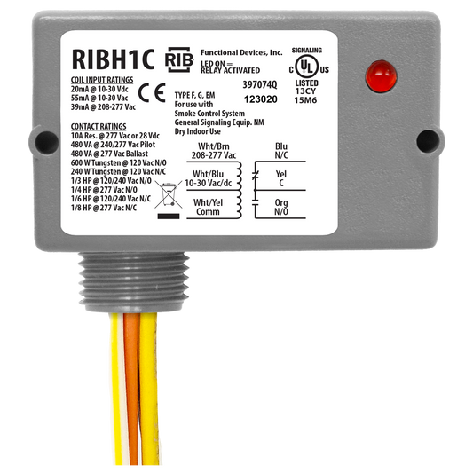 RIB Relays RIBH1C Enclosed Pilot Control Relay