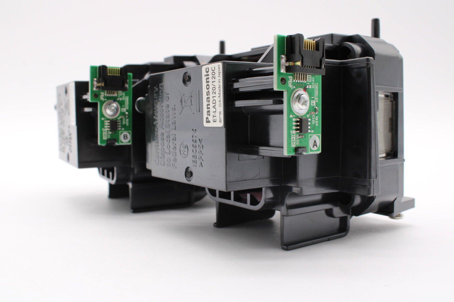 Panasonic PT-DZ870LK-2PK Genuine OEM Replacement Projector Lamp & Housing