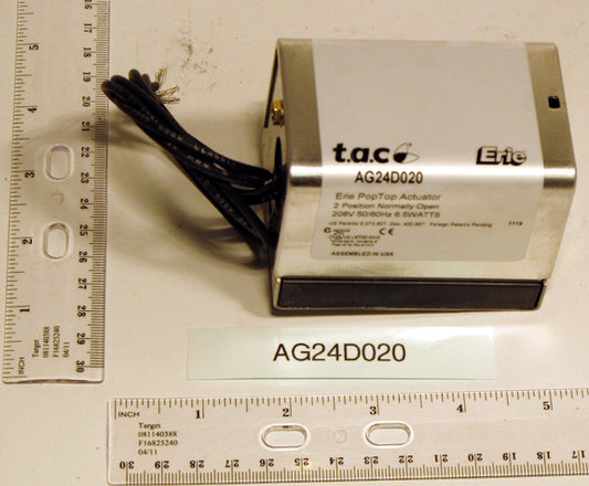 Erie Controls AG24D020 Valve Actuator