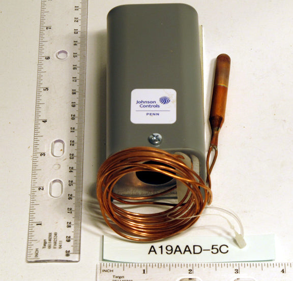 Johnson Controls A19AAD-5C Remote Bulb Temperature Control