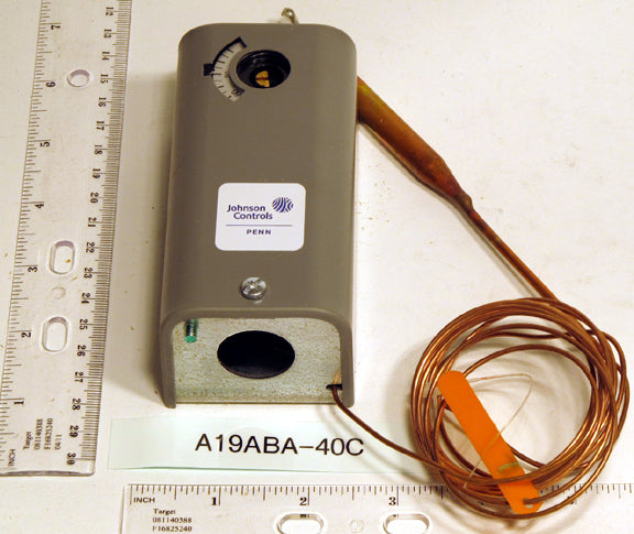 Johnson Controls A19ABA-40C Remote Bulb Temperature Control