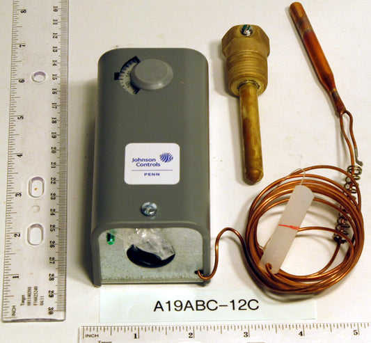 Johnson Controls A19ABC-12C Hot Water Temperature Control
