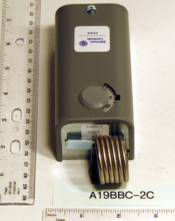 JOHNSON A19BBC-2C Coiled Thermostat