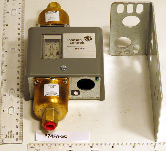 Johnson Controls P74FA-5C Pressure Control