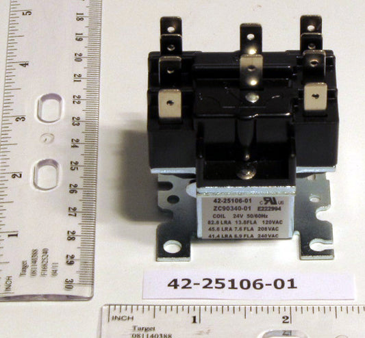 Rheem Furnace Parts 42-25106-01 Control Relay