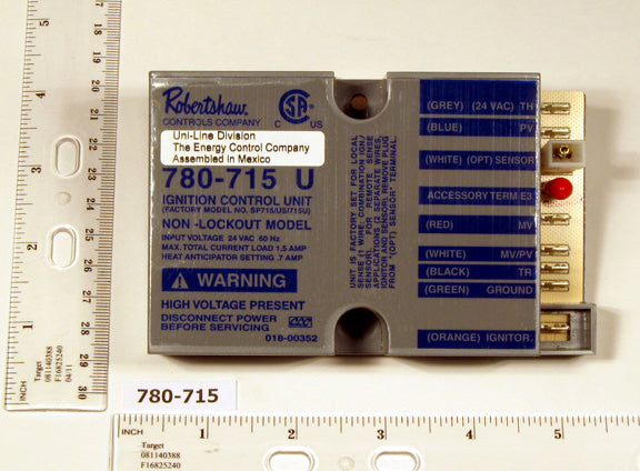 Robertshaw 780-715 Ignition Control Module