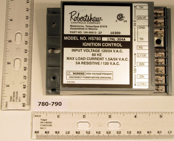 Robertshaw 780-790 Ignition Control Module