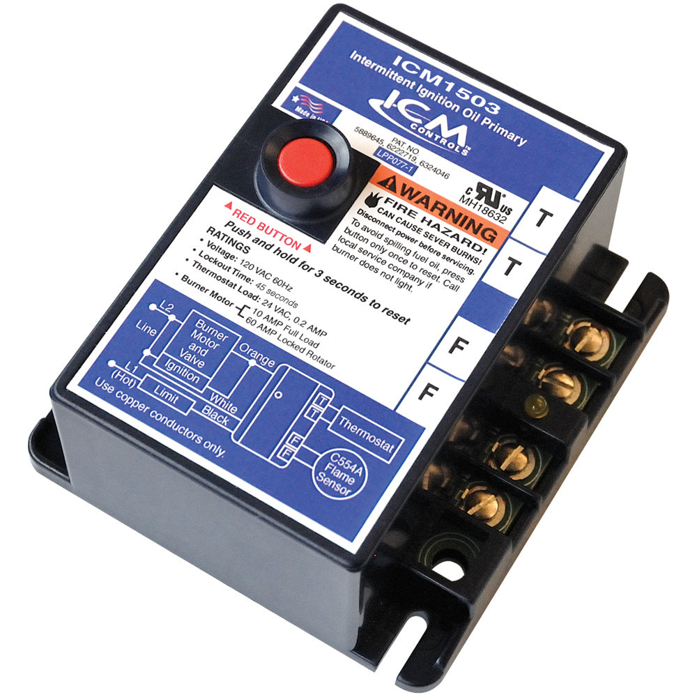 ICM Controls ICM1503 Oil Primary Control