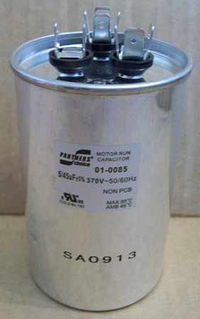 Nordyne 01-0085 Air Conditioner Capacitor