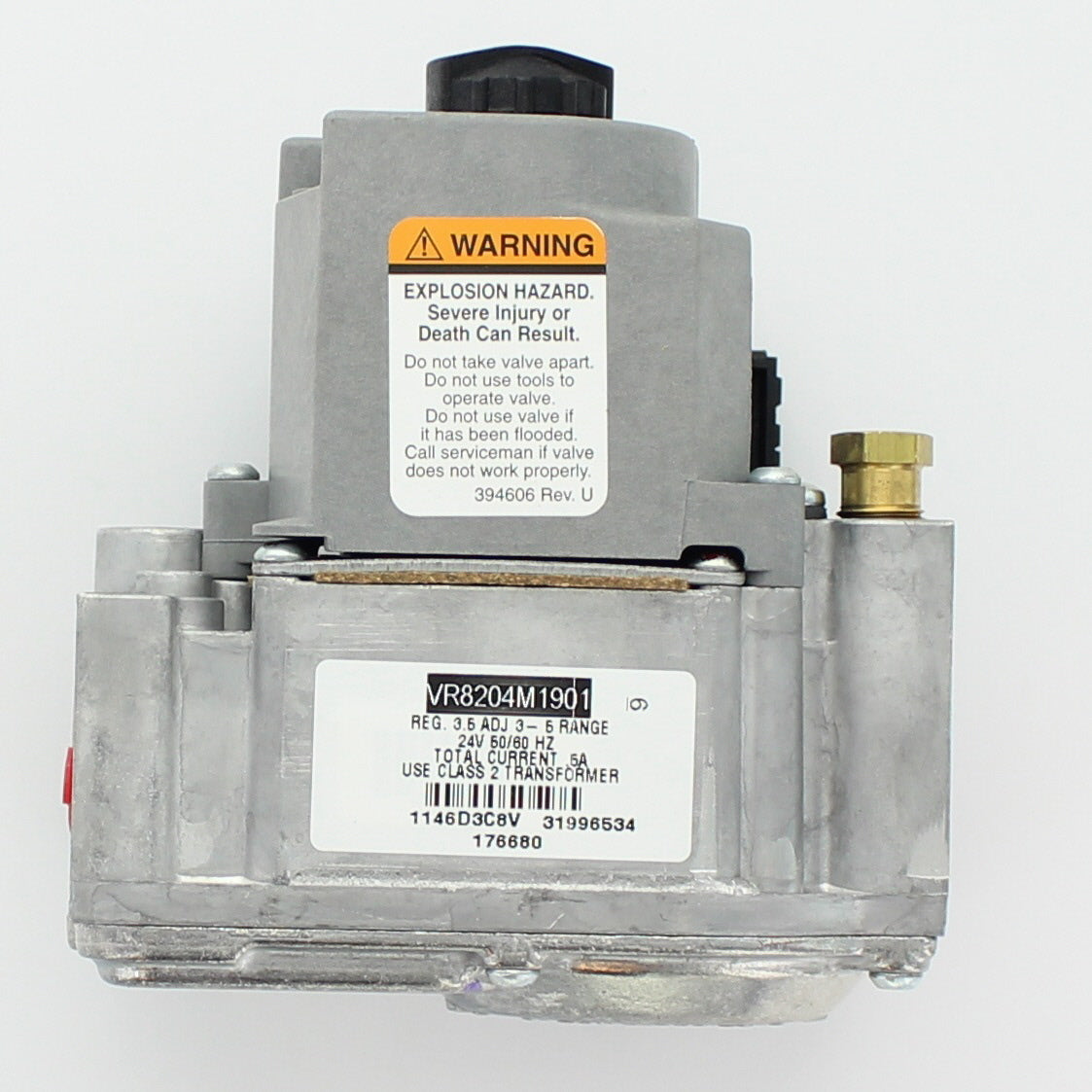 Reznor 176680 Unit Heater Gas Valve