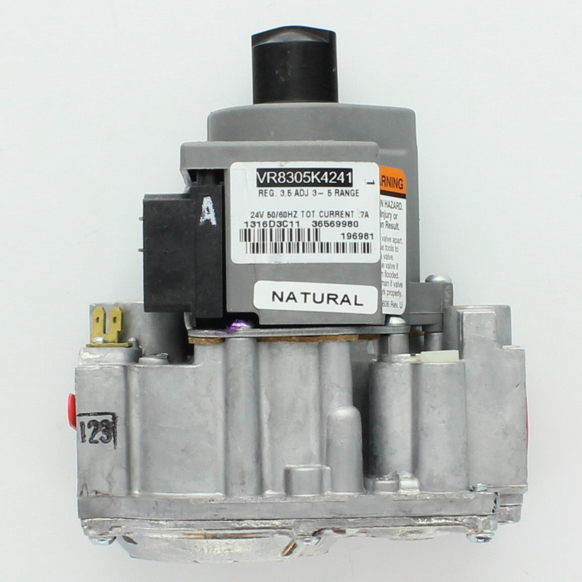 Reznor 196981 Unit Heater Gas Valve