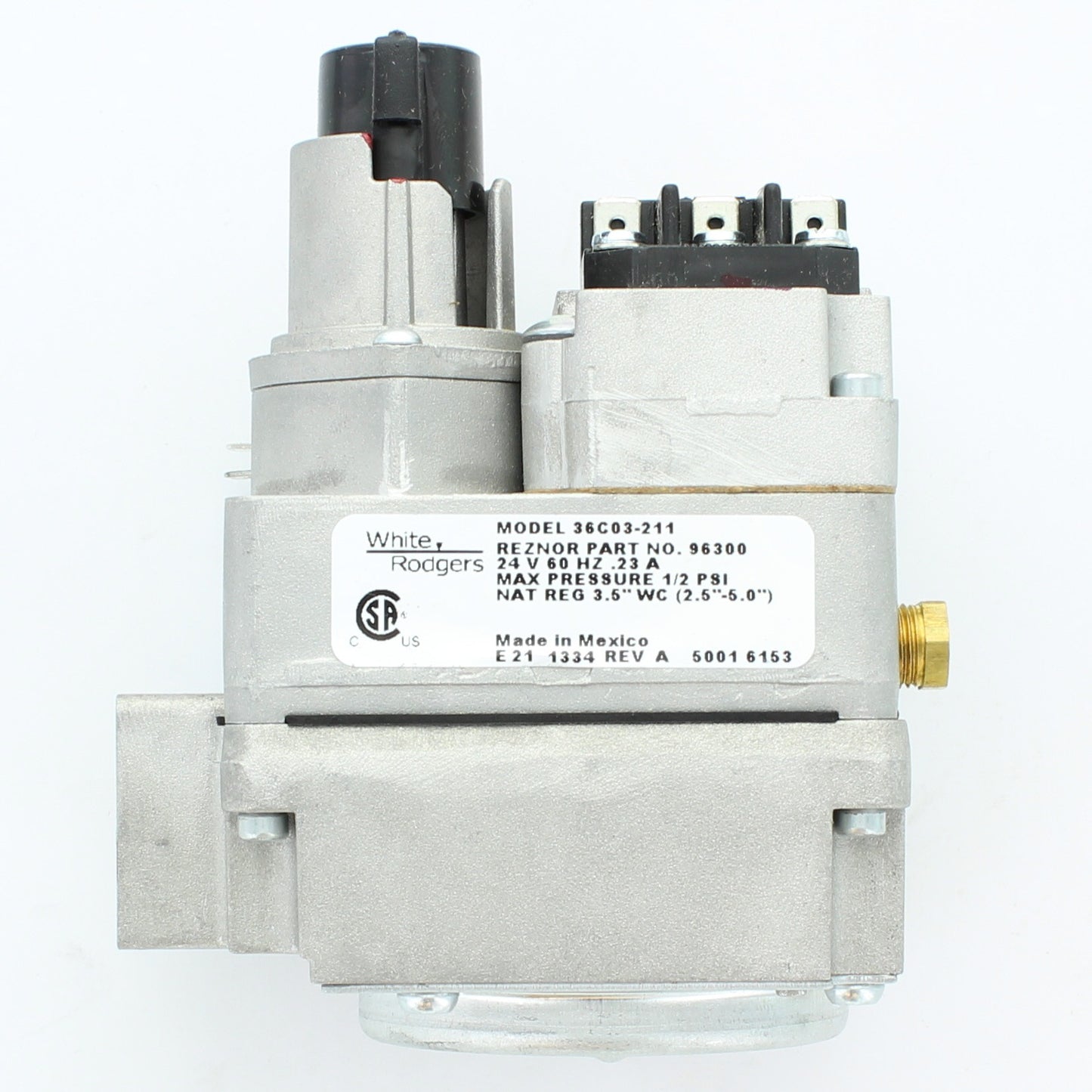 Reznor 96300 Spark Pilot Gas Valve