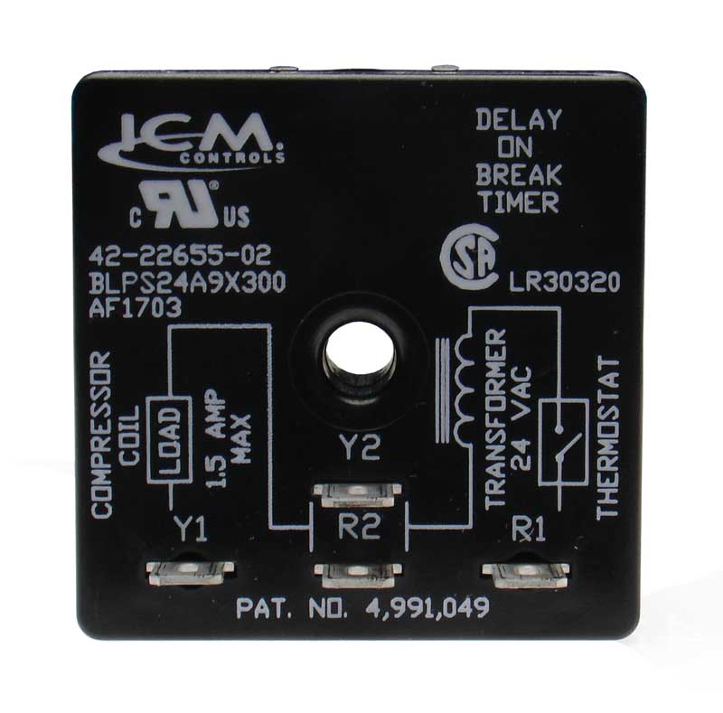 Rheem Furnace Parts 42-22655-02 Time Delay Relay