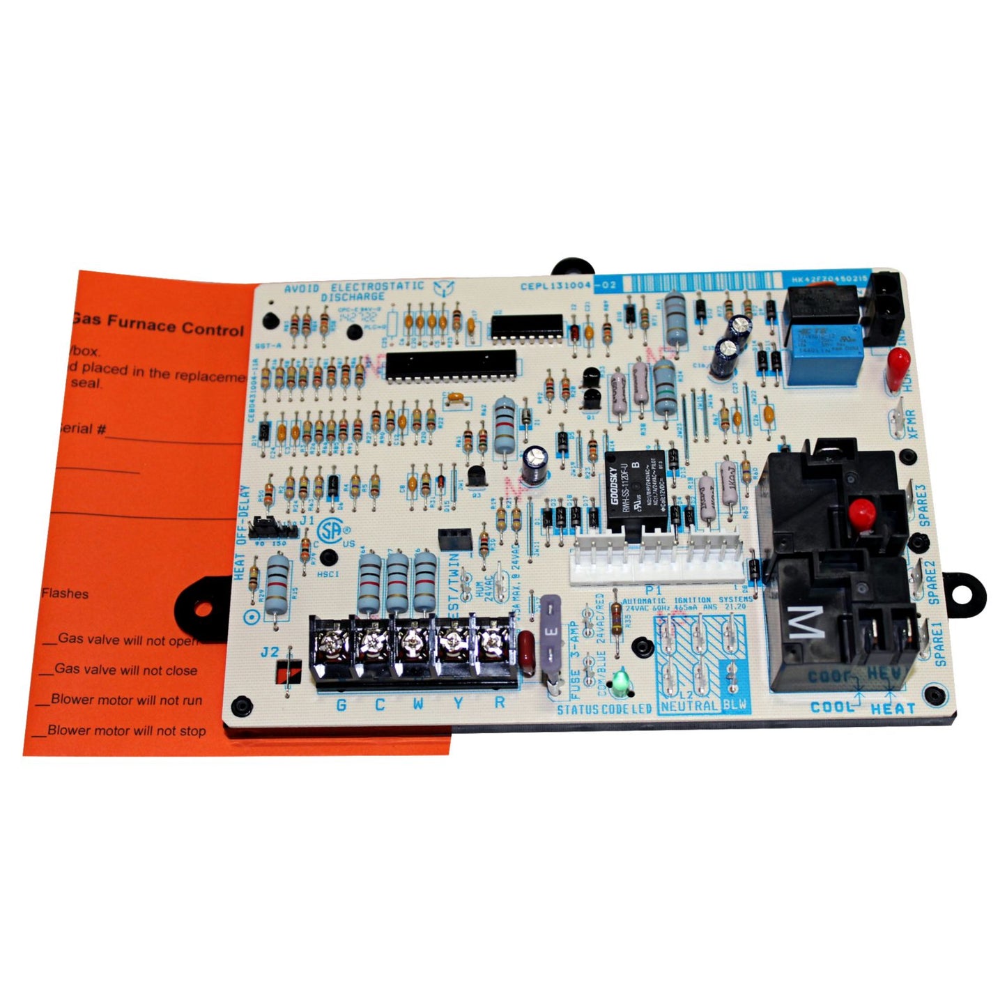 Heil Quaker/ICP 1184594 Gas Furnace Control Board
