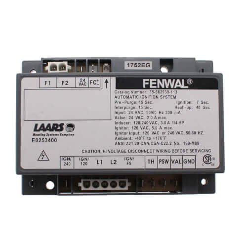 Teledyne Laars E0253400 Ignition Module