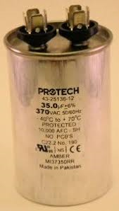 Rheem Furnace Parts 43-25136-12 Condensing Unit Single Capacitor