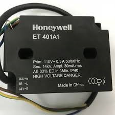 Honeywell Thermal Solutions FSG ET401A1 Gas Ignition Transformer