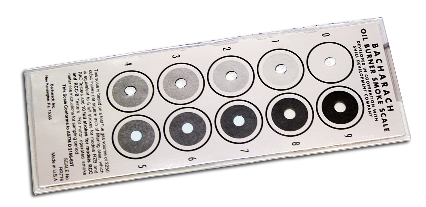 Bacharach 21-0018 Smoke Tester Scale