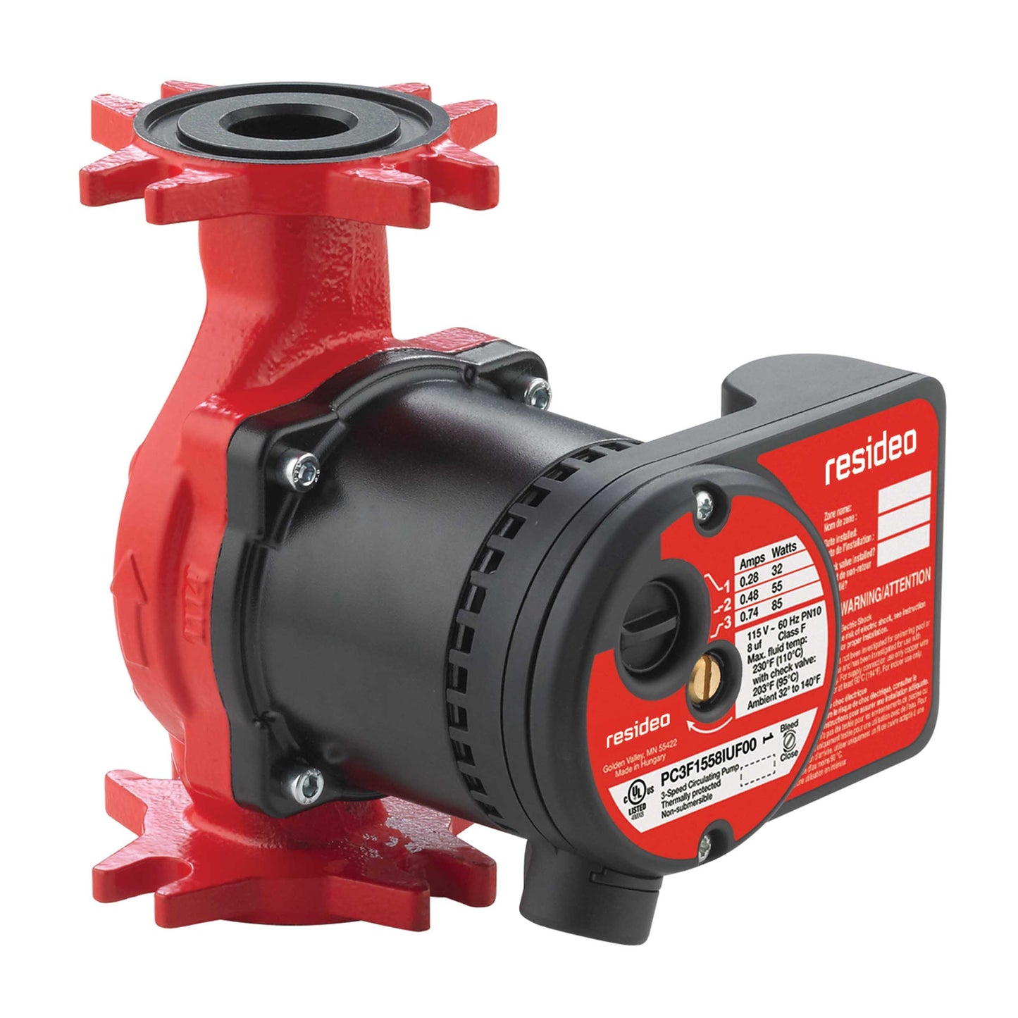 Resideo - Honeywell Home PC3F1558IUF00 Circulating Pump