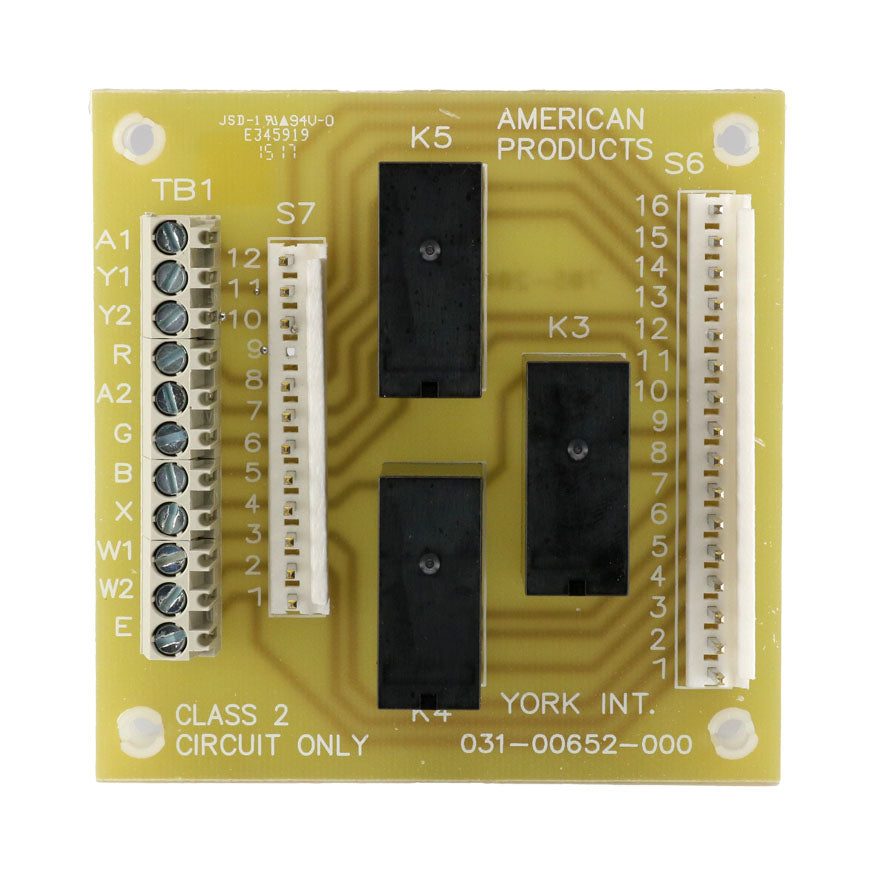 York Parts S1-03100652000 Air Conditioner Electronic Control Board
