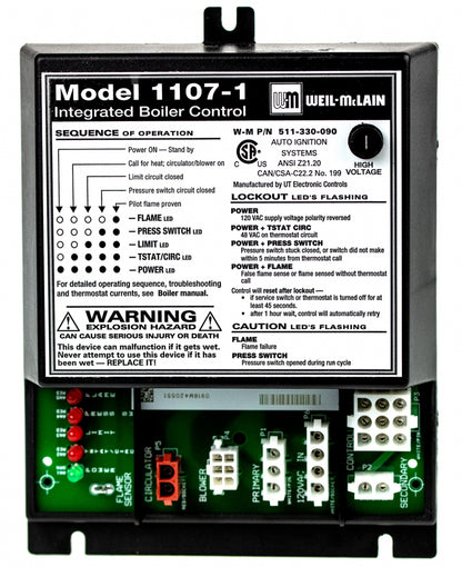 Weil Mclain 511330090 Ignition Control Module