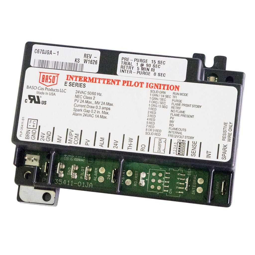 Baso Gas Products C661AHA-1C Intermittent Pilot Ignition Control Module