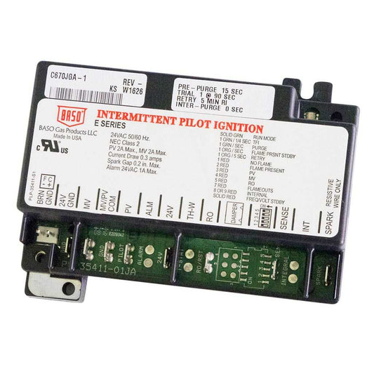 Baso Gas Products C661PGA-1C Intermittent Pilot Ignition Control Module
