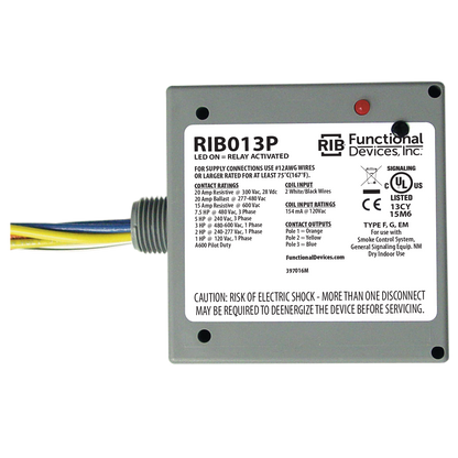 RIB Relays RIB013P Enclosed Power Control Relay